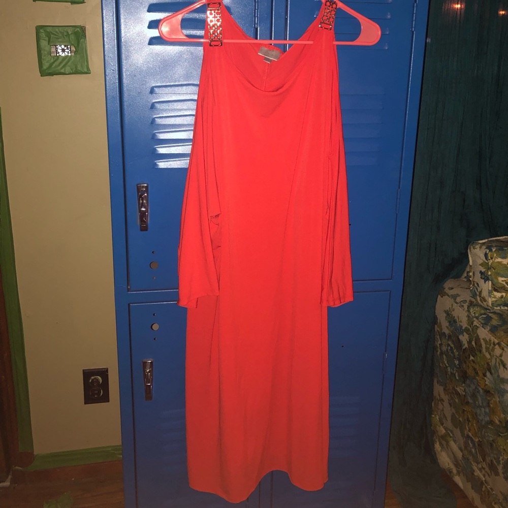 Bright Orange Dress